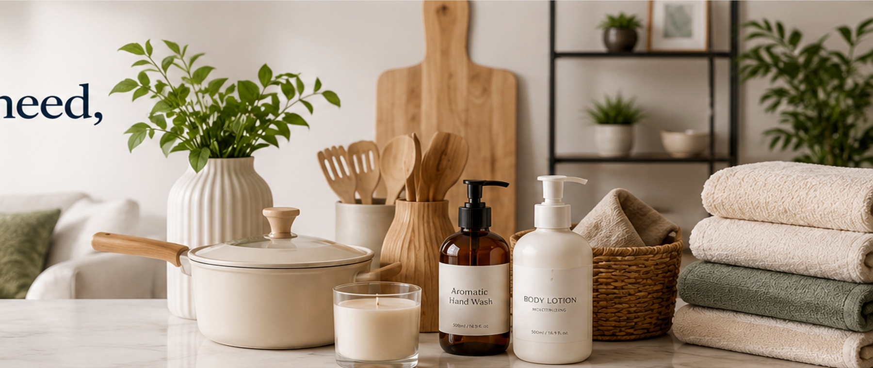 Curated everyday lifestyle essentials across home, pantry, beauty, and pet care